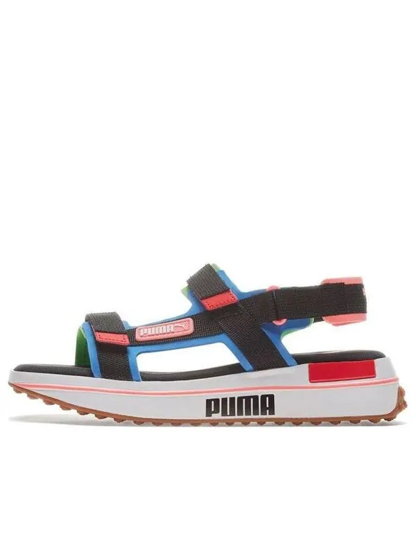 Сандалии future rider game on 'flou green blue' Puma — изображение 1 из 4, черный