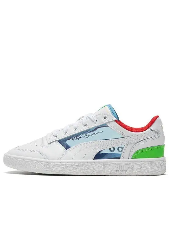 Кроссовки ralph sampson lo glass 'white/blue/green' Puma — изображение 1 из 4, синий/зеленый