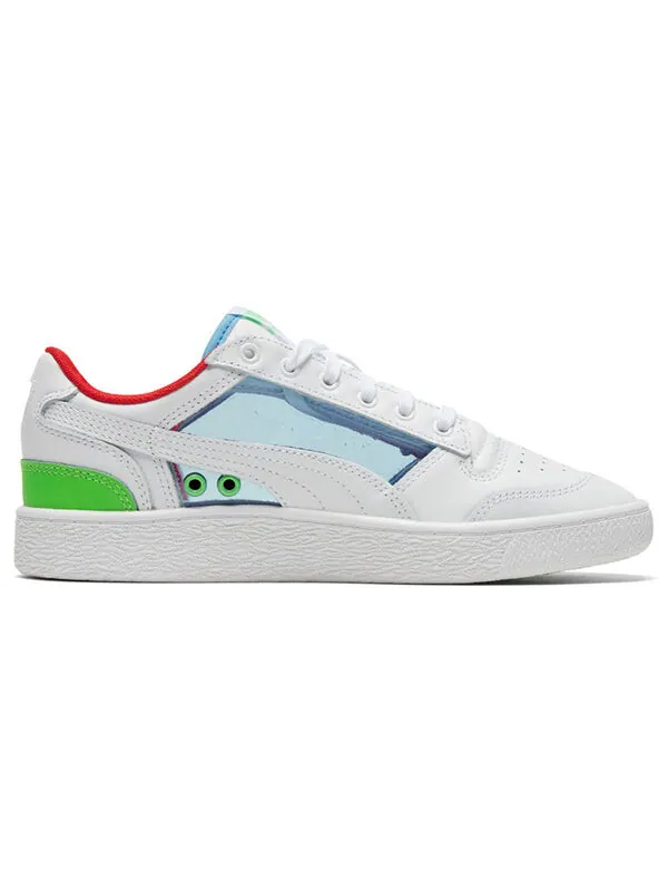 Кроссовки ralph sampson lo glass 'white/blue/green' Puma — изображение 2 из 4, синий/зеленый