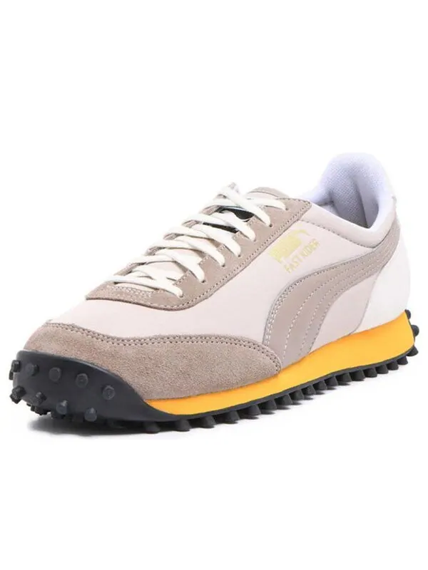 Кроссовки fast rider low 'grey white yellow' Puma — изображение 2 из 4, серый/белый/желтый
