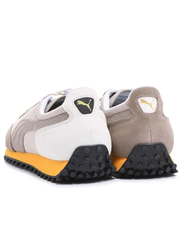 Кроссовки fast rider low 'grey white yellow' Puma — изображение 3 из 4, серый/белый/желтый
