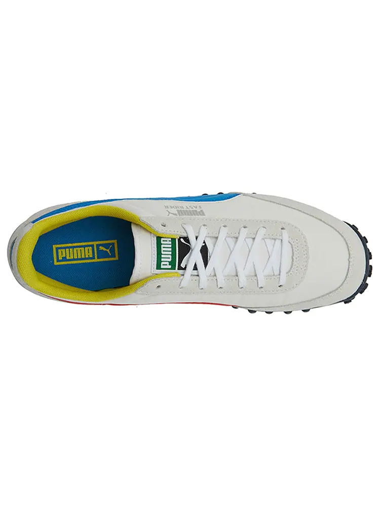 Спортивные кроссовки PUMA Fast Rider Low Top Running Shoes Red/Blue/White — изображение 3 из 6, красный