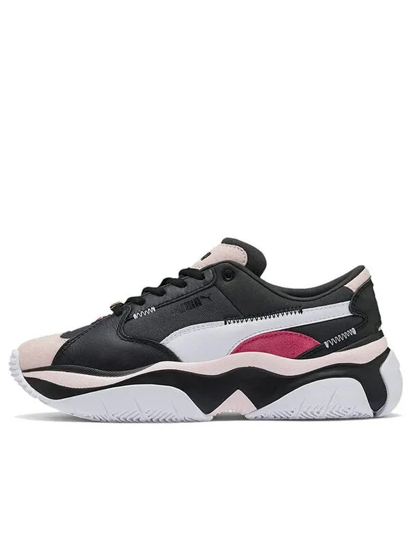 Кроссовки storm anti-valentine's day low-top running shoes black/white Puma — изображение 1 из 4, черный/белый/розовый