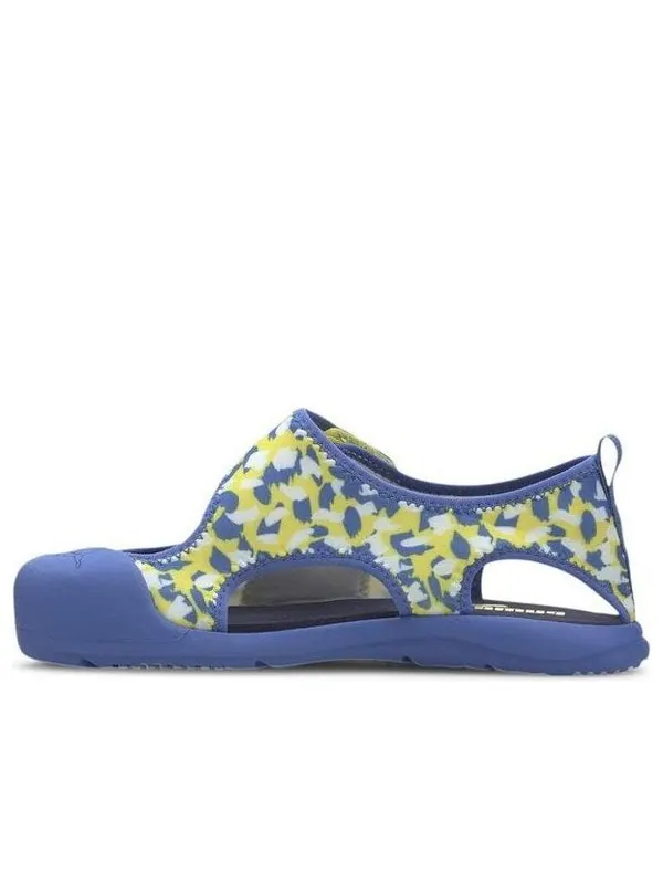 Сандалии aquacat ps sandal blue/yellow Puma — изображение 1 из 4, синий/желтый