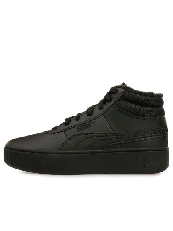 Кроссовки vikky stacked mid wtr shoes black Puma — изображение 1 из 4, черный