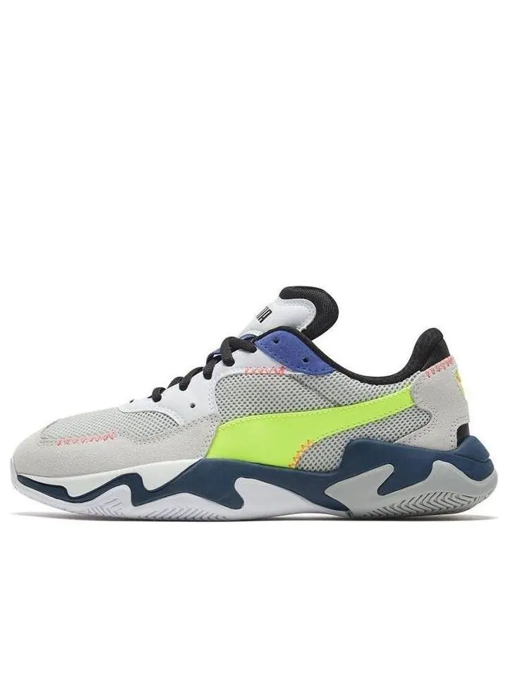 Спортивные кроссовки PUMA Storm Stitching 'Grey Neon Green' — изображение 1 из 6, серый