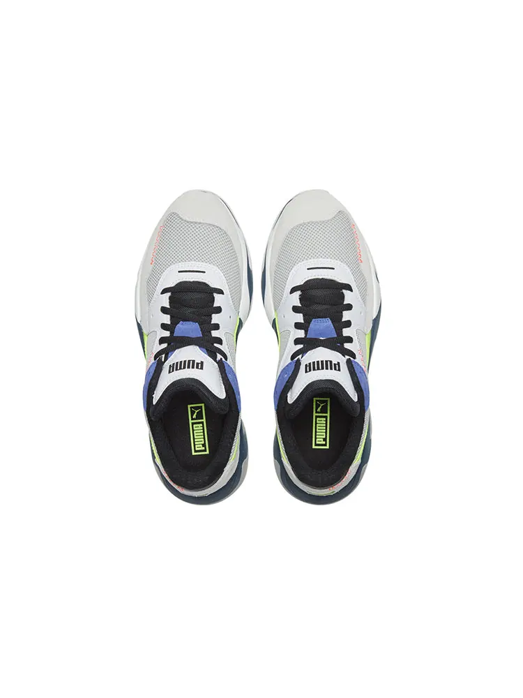 Спортивные кроссовки PUMA Storm Stitching 'Grey Neon Green' — изображение 4 из 6, серый