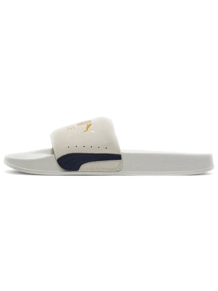 Шлепанцы PUMA Leadcat FTR Suede Classic Slide 'Marshmallow' — изображение 2 из 7, бежевый