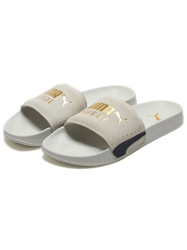 Шлепанцы PUMA Leadcat FTR Suede Classic Slide 'Marshmallow' — изображение 4 из 7, бежевый