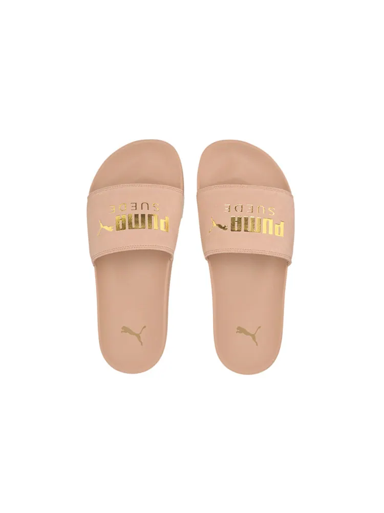 Шлепанцы PUMA Leadcat FTR Suede Classic Slide 'Pink Sand' — изображение 4 из 6, розовый