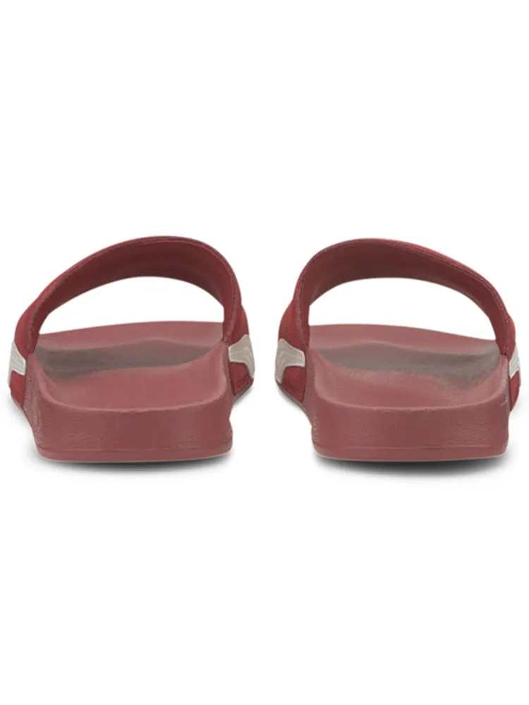 Шлепанцы PUMA Leadcat FTR Suede Classic Slide 'Burnt Russet' — изображение 4 из 5, красный
