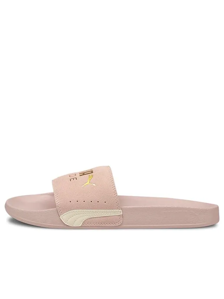 Шлепанцы PUMA Leadcat FTR Suede Slide 'Classic Pink Gold' — изображение 1 из 5, розовый