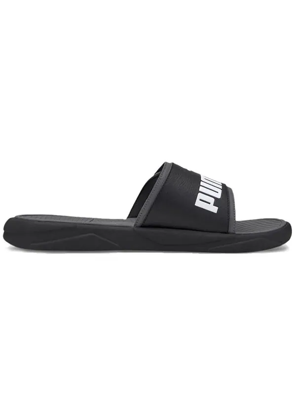 Тапочки royalcat comfort sandal 'black' Puma — изображение 2 из 4, черный//белый