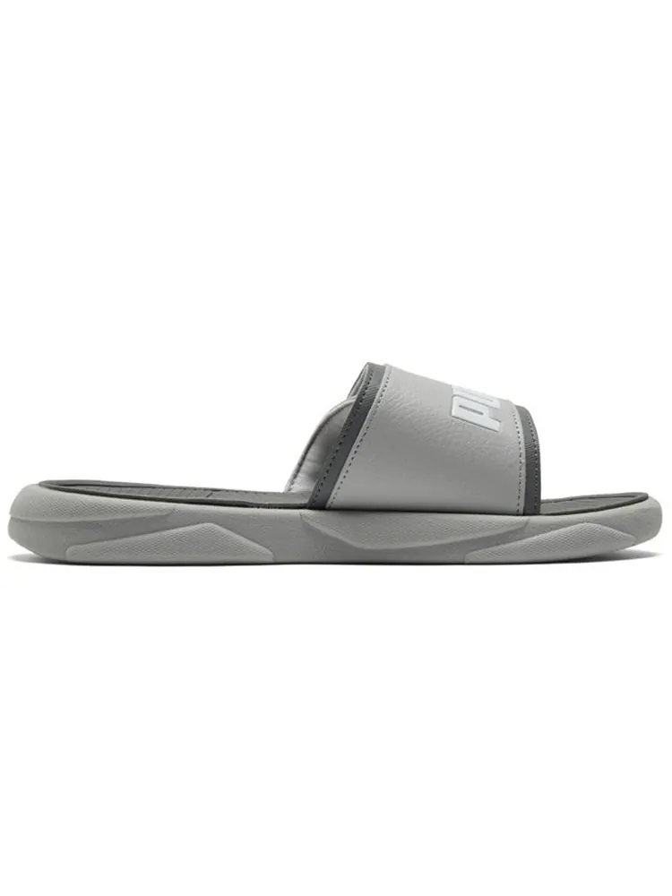 Шлепанцы PUMA Royalcat Comfort Sandal 'Grey' — изображение 2 из 5, серый