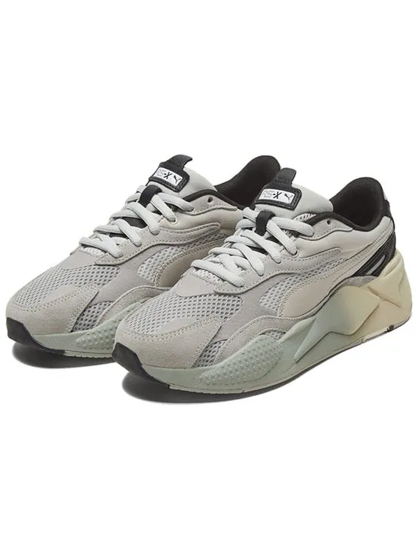 Кроссовки rs-x3 'move pack - limestone' Puma — изображение 2 из 4, серый