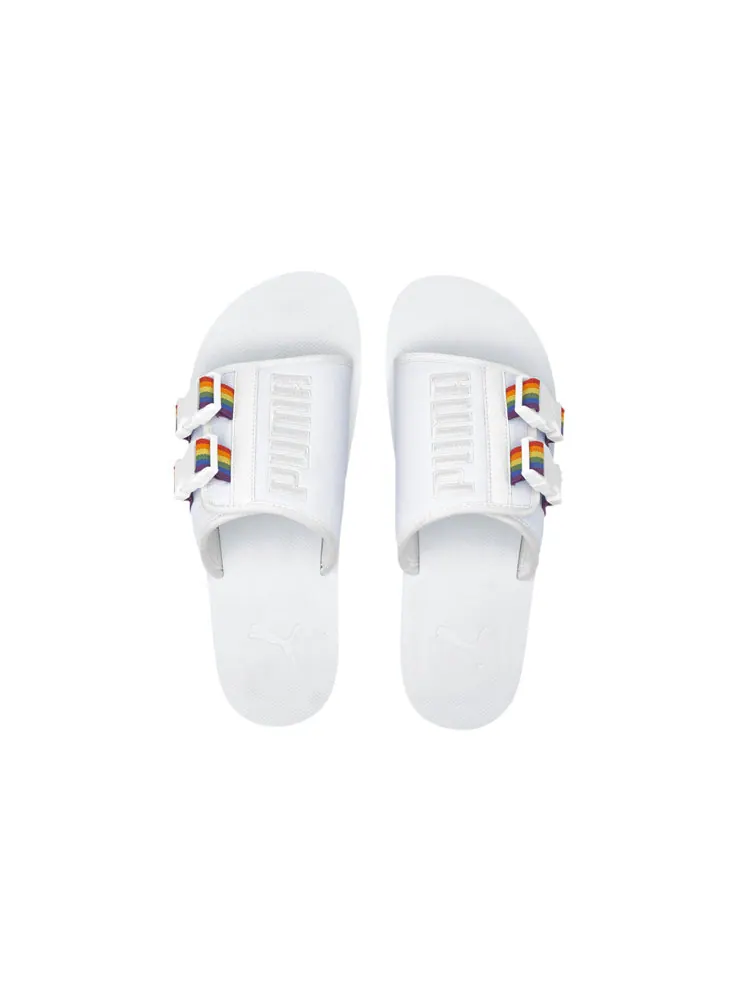 Шлепанцы PUMA Wilo Lux Nylon Multi — изображение 4 из 5, белый