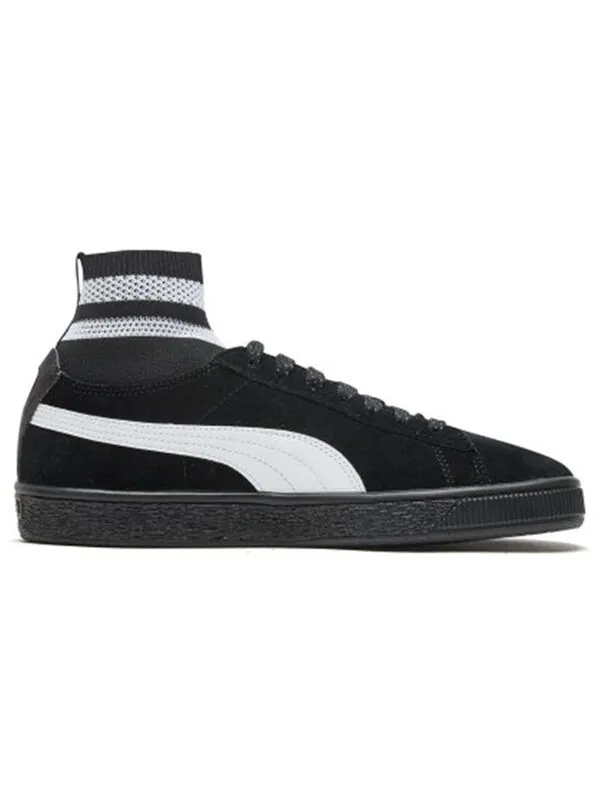 Кроссовки suede classic sock ii 'black' Puma — изображение 2 из 4, черный