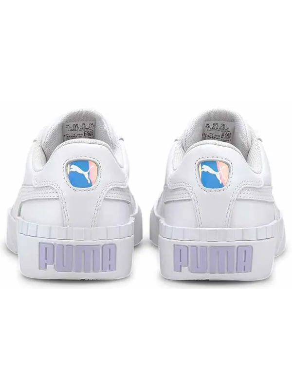 Кроссовки cali glow 'white iridescent' Puma — изображение 4 из 4, белый