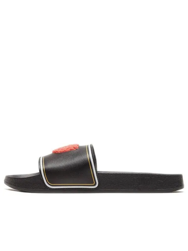 Тапочки leadcat ftr slide 'badges - black' Puma — изображение 1 из 4, черный