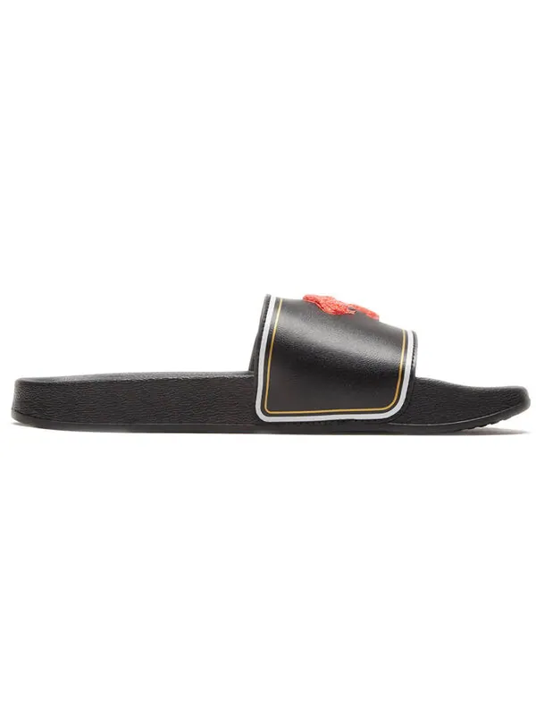 Тапочки leadcat ftr slide 'badges - black' Puma — изображение 2 из 4, черный