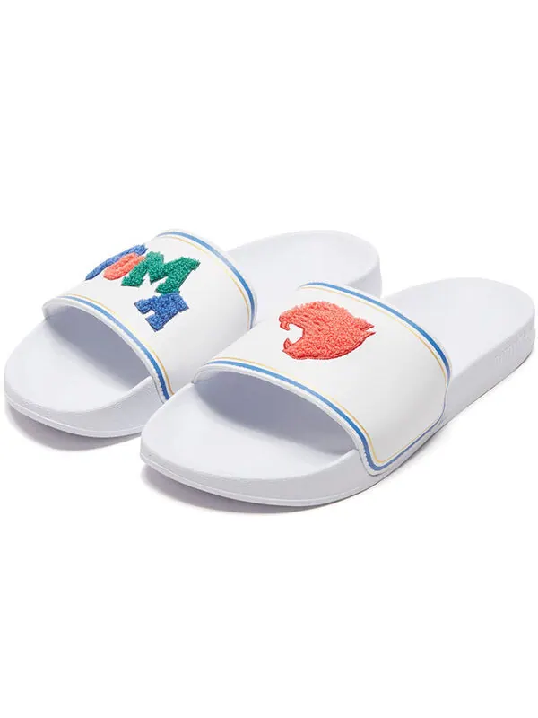 Тапочки leadcat ftr slide 'badges - white' Puma — изображение 3 из 4, белый