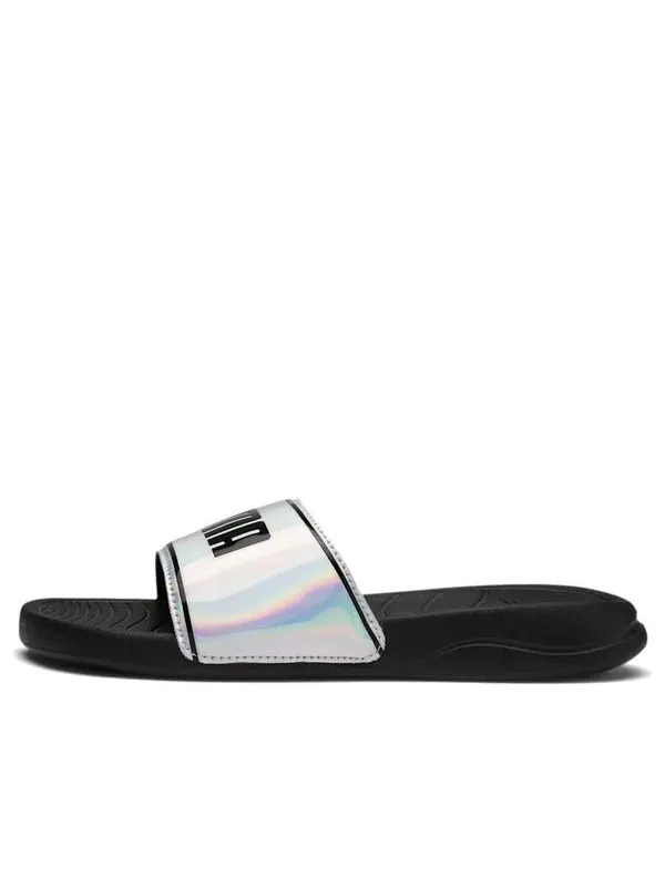 Тапочки popcat 20 'iridescent - silver' Puma — изображение 1 из 4, черный/серебристый