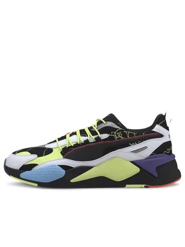 Кроссовки central saint martins x rs-x 'day zero' Puma — изображение 1 из 4, черный/зеленый