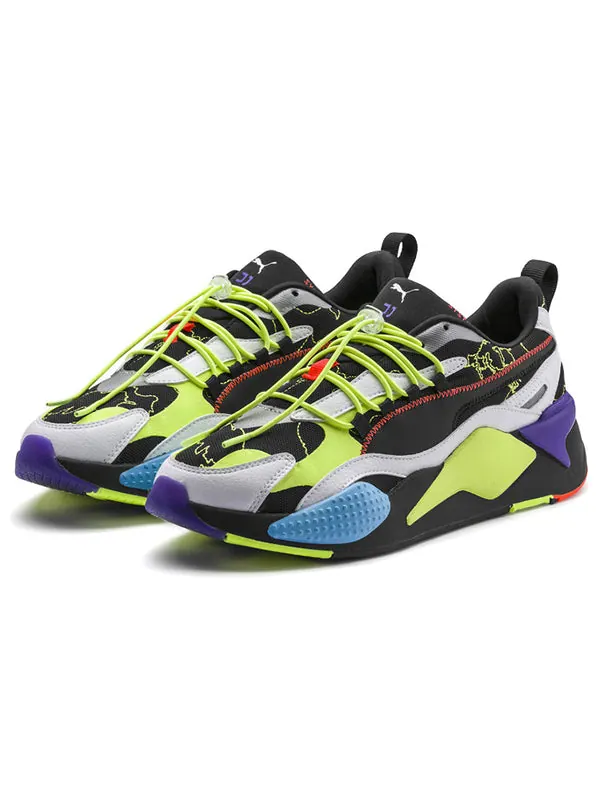 Кроссовки central saint martins x rs-x 'day zero' Puma — изображение 3 из 4, черный/зеленый
