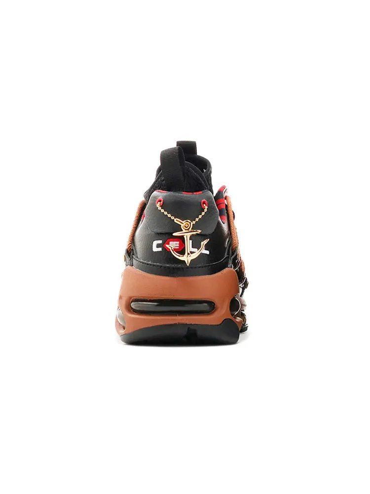 Кроссовки PUMA x One Piece Cell Endura 'Black Red Green' — изображение 4 из 5, красный