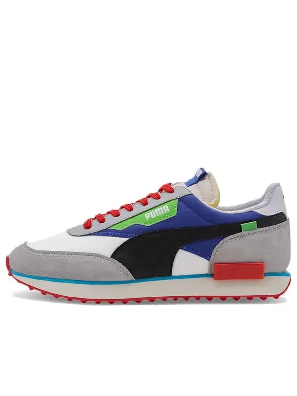 Кроссовки future rider ride on 'dazzling blue' Puma — изображение 1 из 4, серый/синий