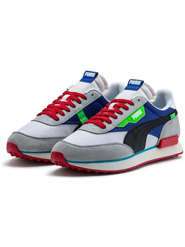 Кроссовки future rider ride on 'dazzling blue' Puma — изображение 3 из 4, серый/синий