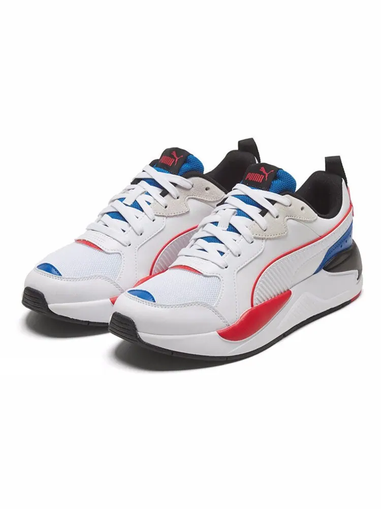Спортивные кроссовки PUMA X-Ray Game 'White Blue Red' — изображение 3 из 5, красный