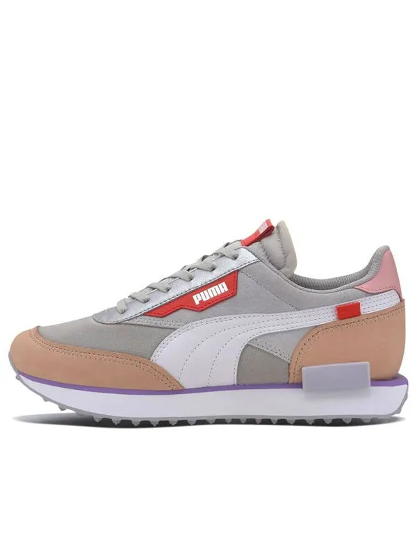 Кроссовки future rider royale 'grey pink' Puma — изображение 1 из 4, серый/розовый