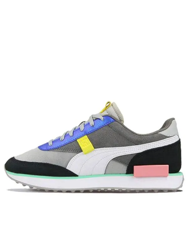Кроссовки future rider royale 'white gray blue' Puma — изображение 1 из 4, белый/серый/синий