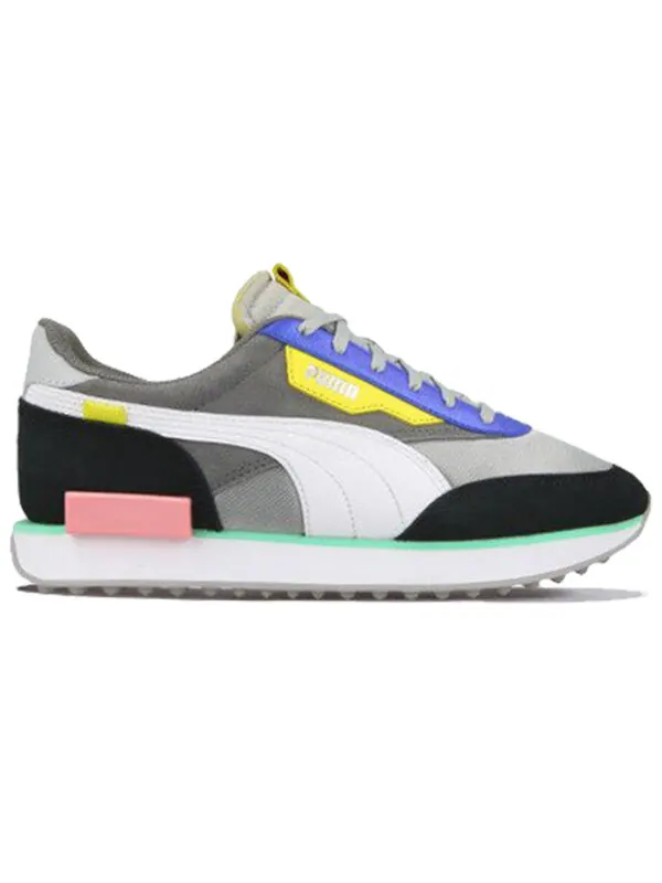Кроссовки future rider royale 'white gray blue' Puma — изображение 2 из 4, белый/серый/синий
