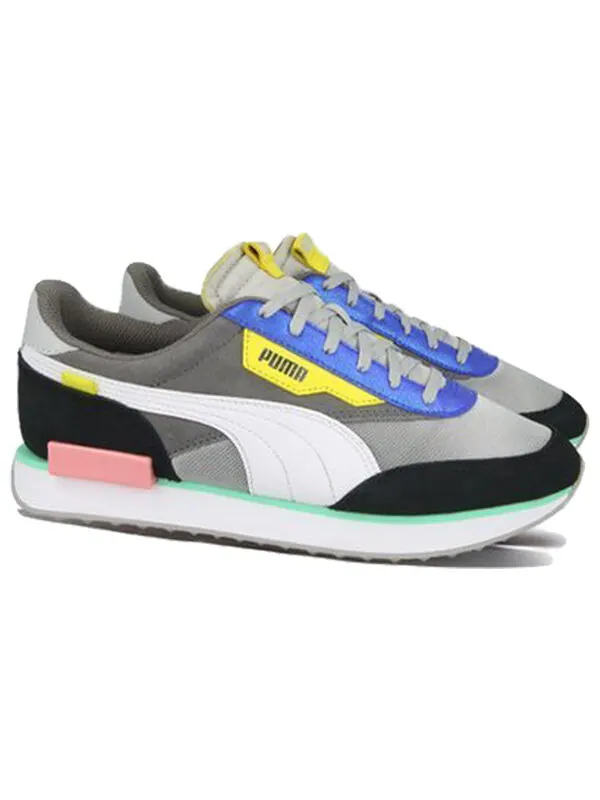 Кроссовки future rider royale 'white gray blue' Puma — изображение 3 из 4, белый/серый/синий