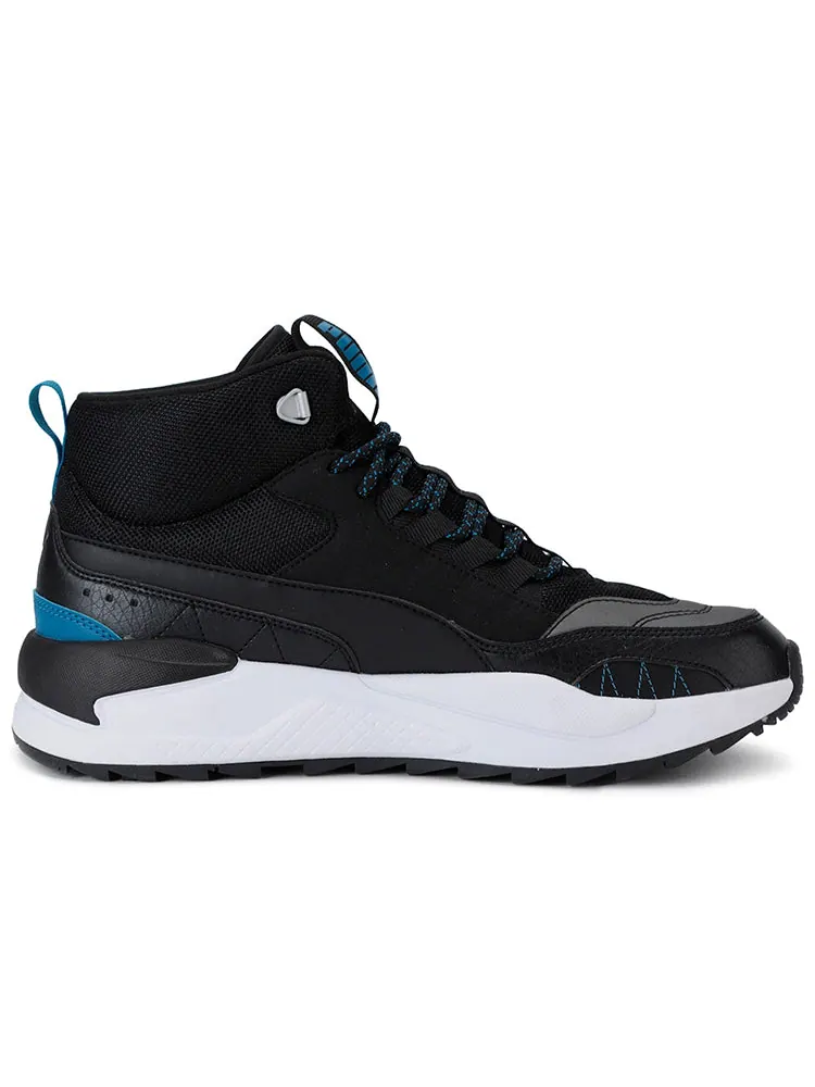 Спортивные кроссовки PUMA X-Ray 2 Square Mid WTR 'Black Digital Blue' — изображение 2 из 6, черный