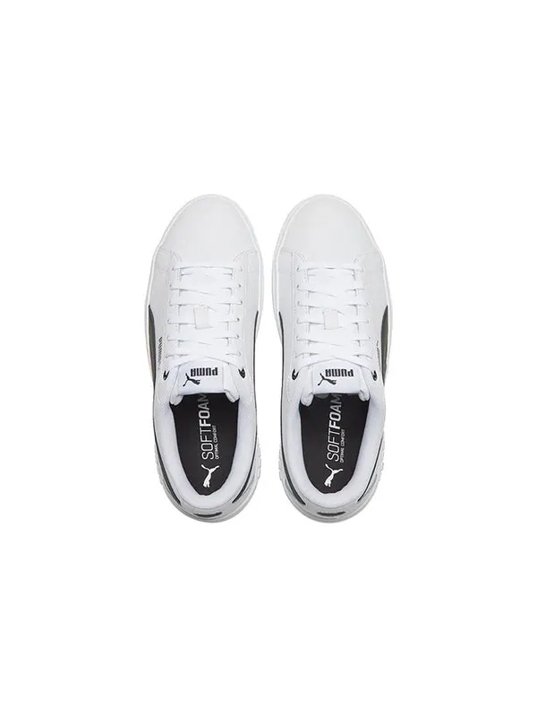 Кроссовки smash platform v2 l 'white black' Puma — изображение 4 из 4, белый/черный