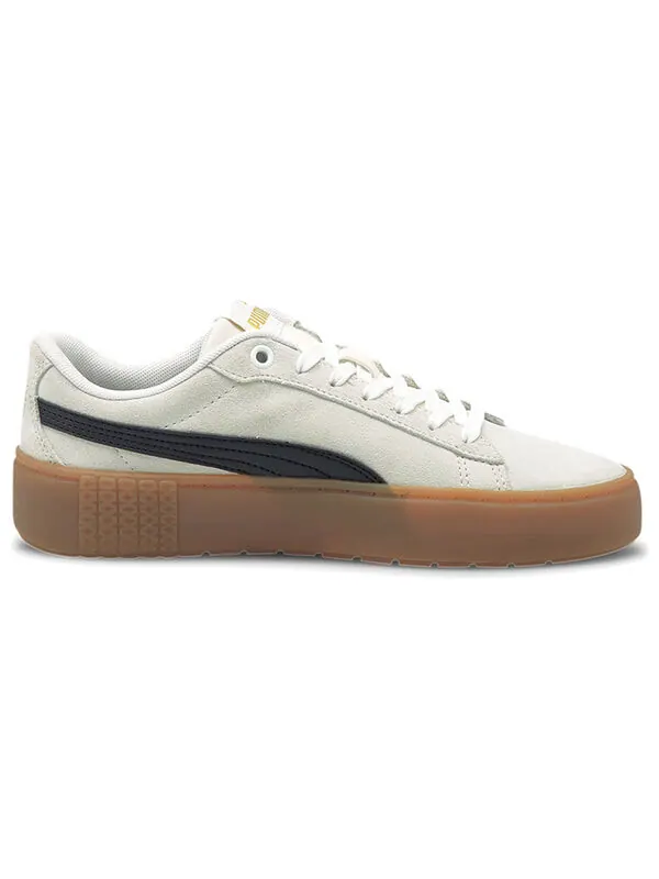 Кроссовки smash platform v2 sd 'white black gum' Puma — изображение 2 из 4, белый/черный