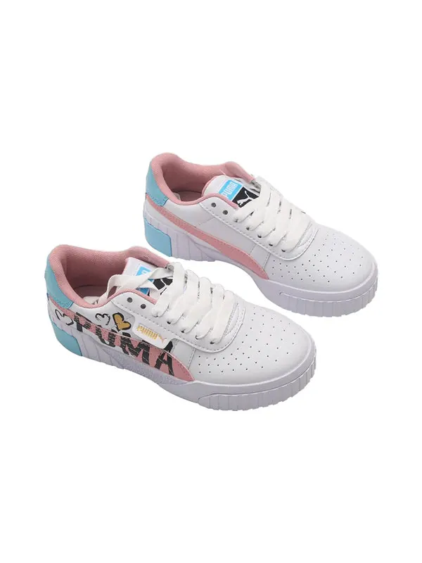 Кроссовки cali skate shoes 'white pink' Puma — изображение 3 из 4, белый/розовый