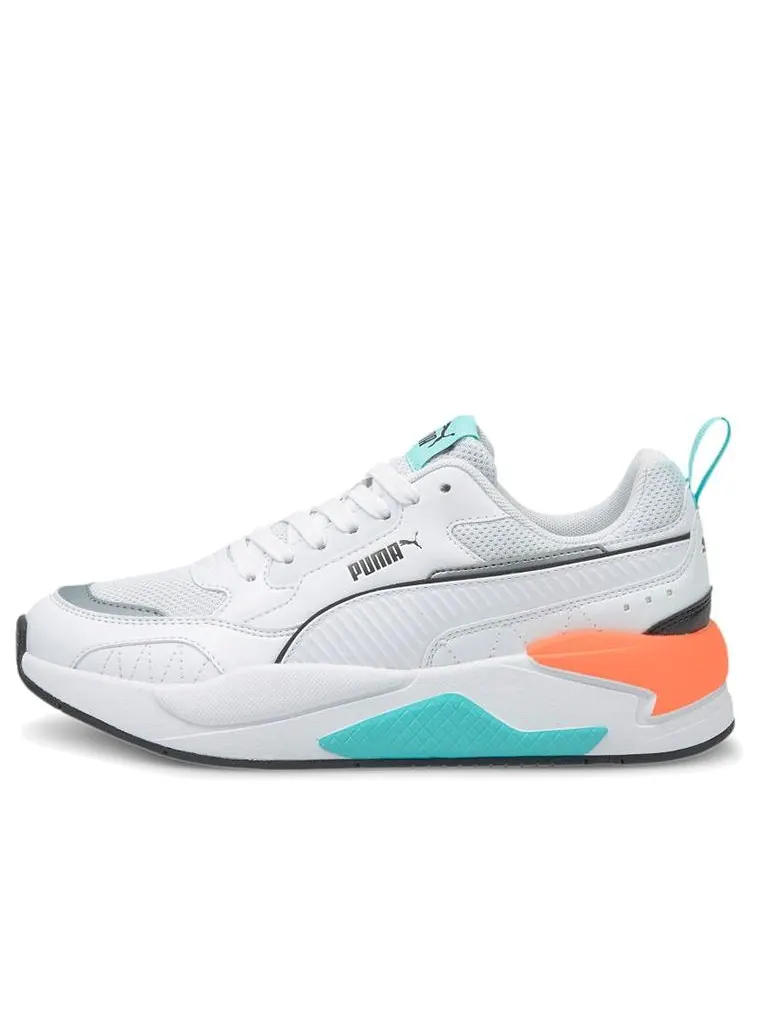 Спортивные кроссовки PUMA X-Ray 2 Square 'White Blue Orange' — изображение 1 из 5, белый
