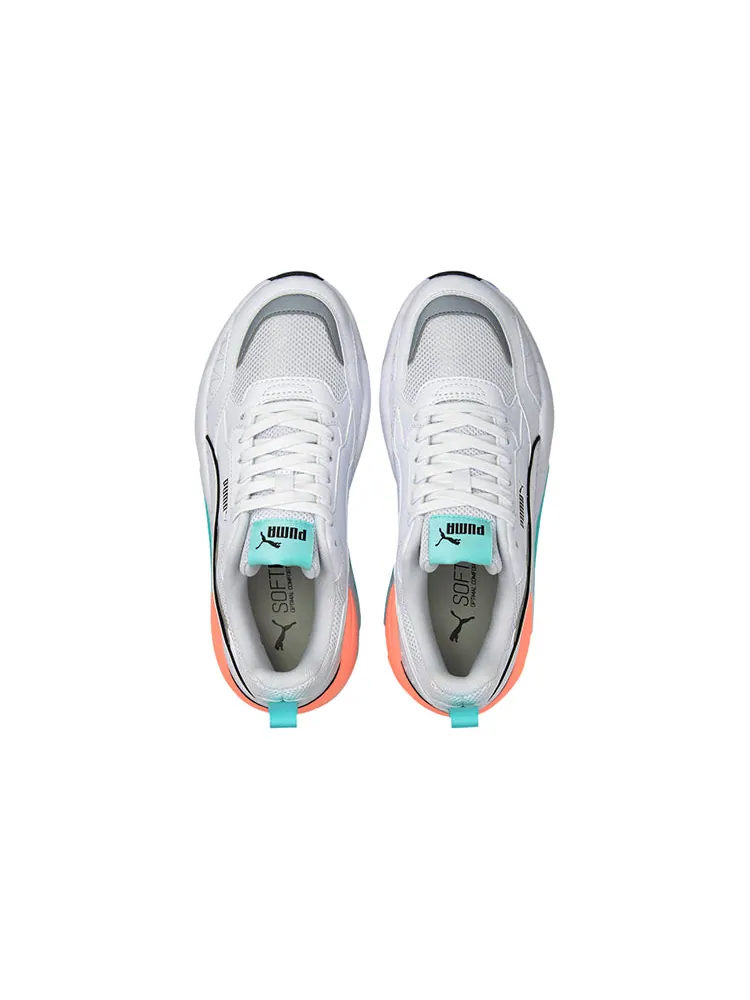 Спортивные кроссовки PUMA X-Ray 2 Square 'White Blue Orange' — изображение 3 из 5, белый