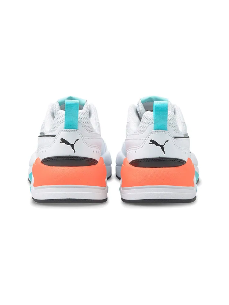 Спортивные кроссовки PUMA X-Ray 2 Square 'White Blue Orange' — изображение 4 из 5, белый