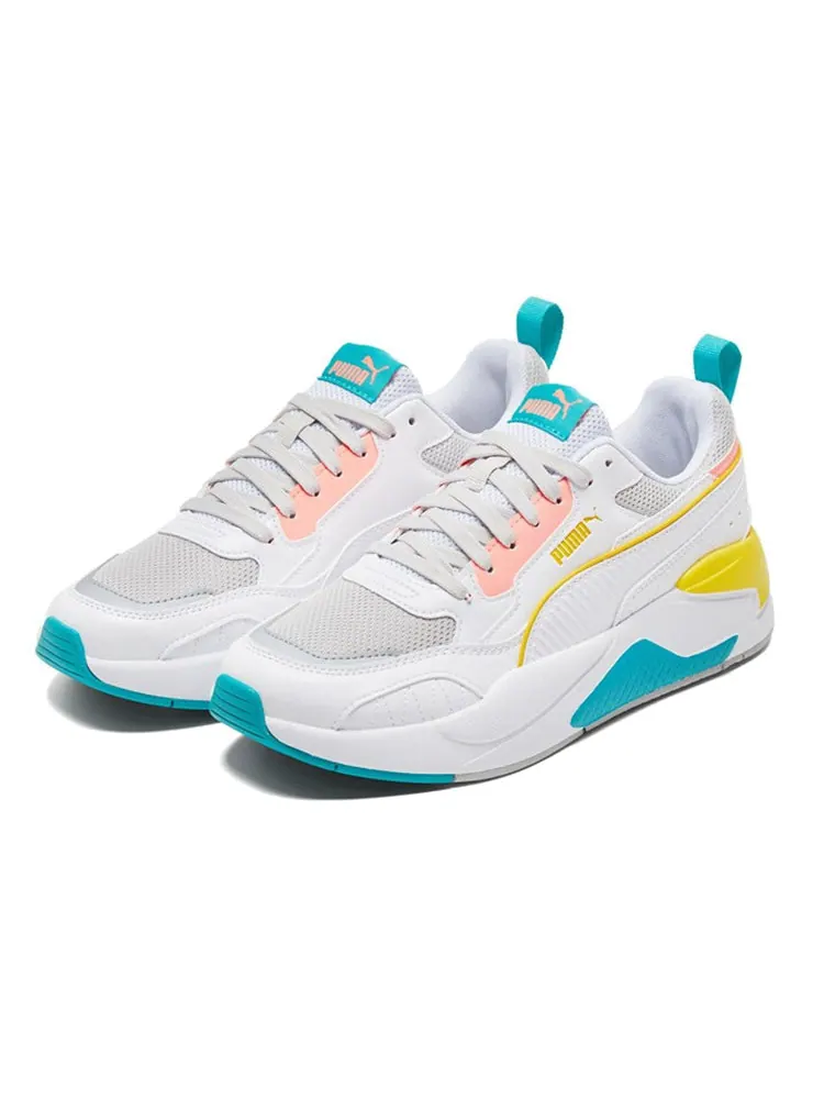 Спортивные кроссовки PUMA X-Ray 2 Square 'White Blue Pink' — изображение 3 из 6, синий
