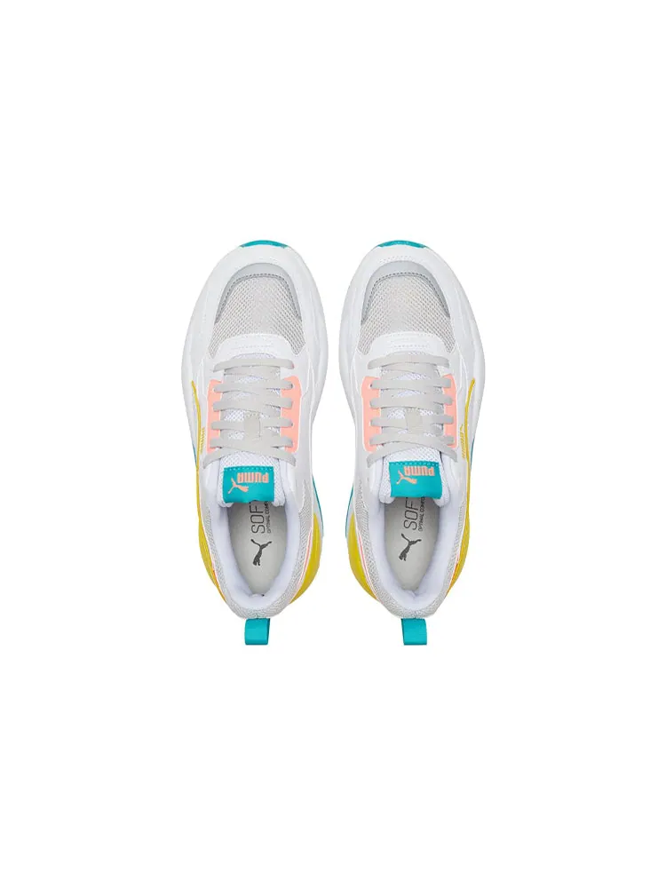 Спортивные кроссовки PUMA X-Ray 2 Square 'White Blue Pink' — изображение 4 из 6, синий