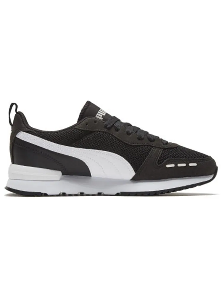 Беговые кроссовки PUMA R78 'Black White' — изображение 2 из 5, черный