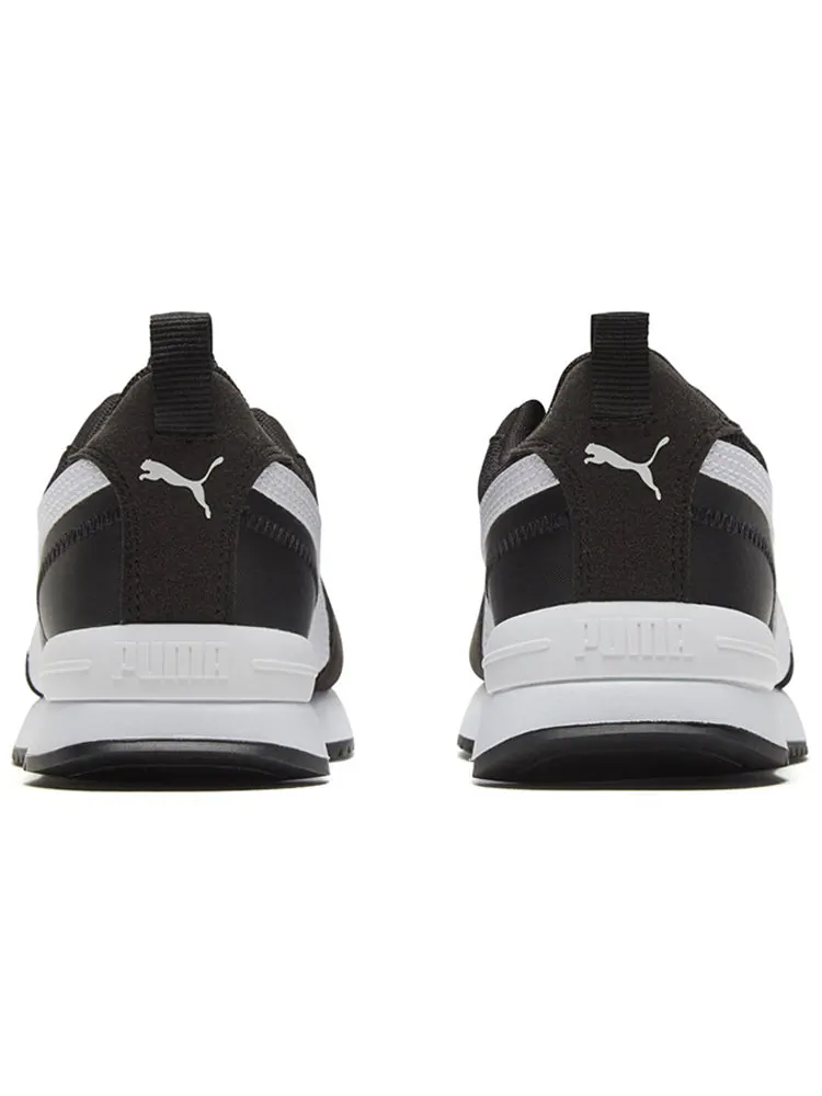 Беговые кроссовки PUMA R78 'Black White' — изображение 4 из 5, черный