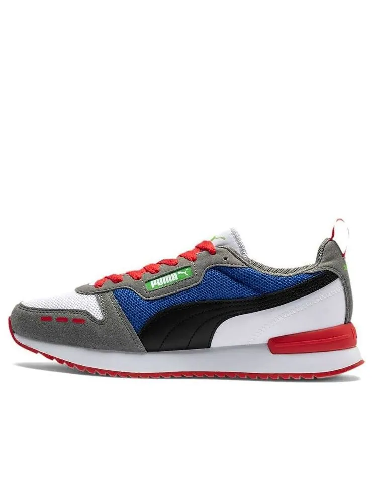 Спортивные кроссовки PUMA R78 WHITE- Black ULRT — изображение 1 из 5, красный