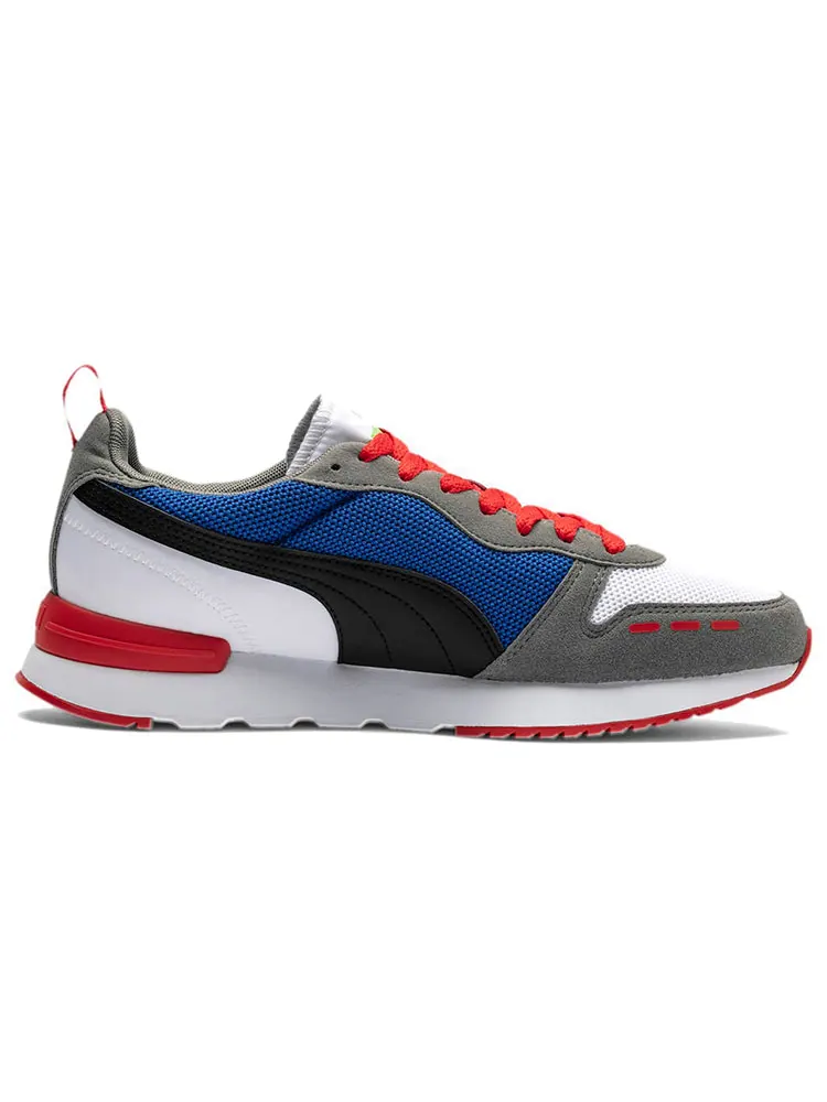 Спортивные кроссовки PUMA R78 WHITE- Black ULRT — изображение 2 из 5, красный