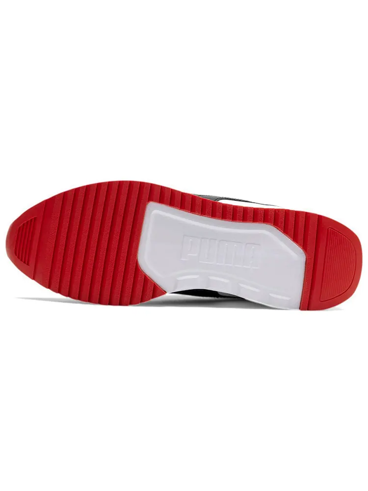 Спортивные кроссовки PUMA R78 WHITE- Black ULRT — изображение 5 из 5, красный